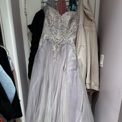 Beautiful Purple Prom Dress 2xL