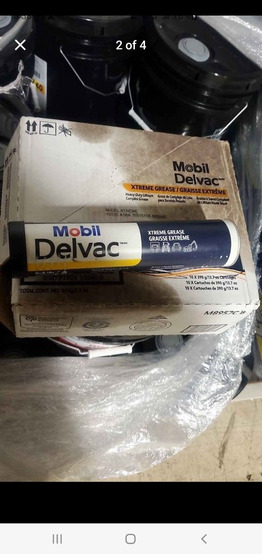 Special Price Mobil Delvac Grease Case 10Tubes High Quality 