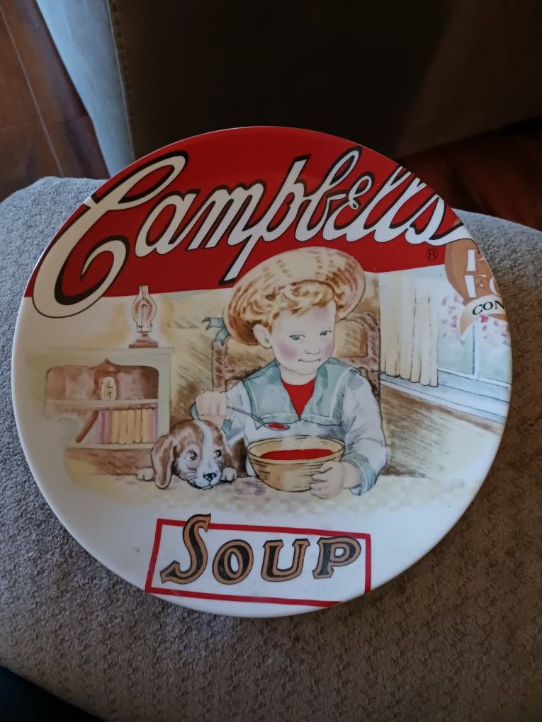 Collector's Campbell's Soup Plate