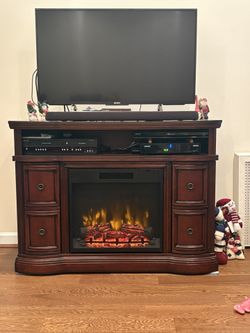 Fireplace TV Stand