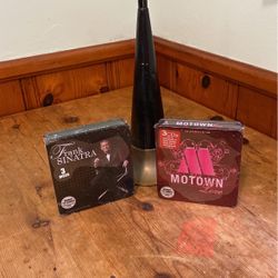 3-DISC MOTOWN, FRANK SINATRA CD’s