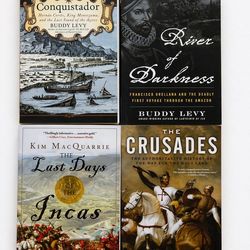 Exploration & Empire History Books Lot  (4) - Conquistadors & Crusades - Like New