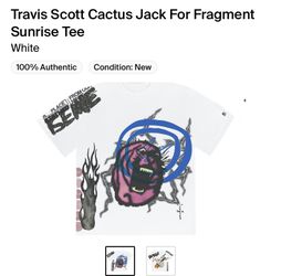 Travis Scott Cactus Jack For Fragment Tee