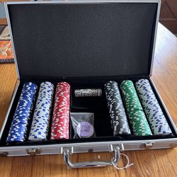 Poker Chip Set w/ Aluminum Case – Complete Set