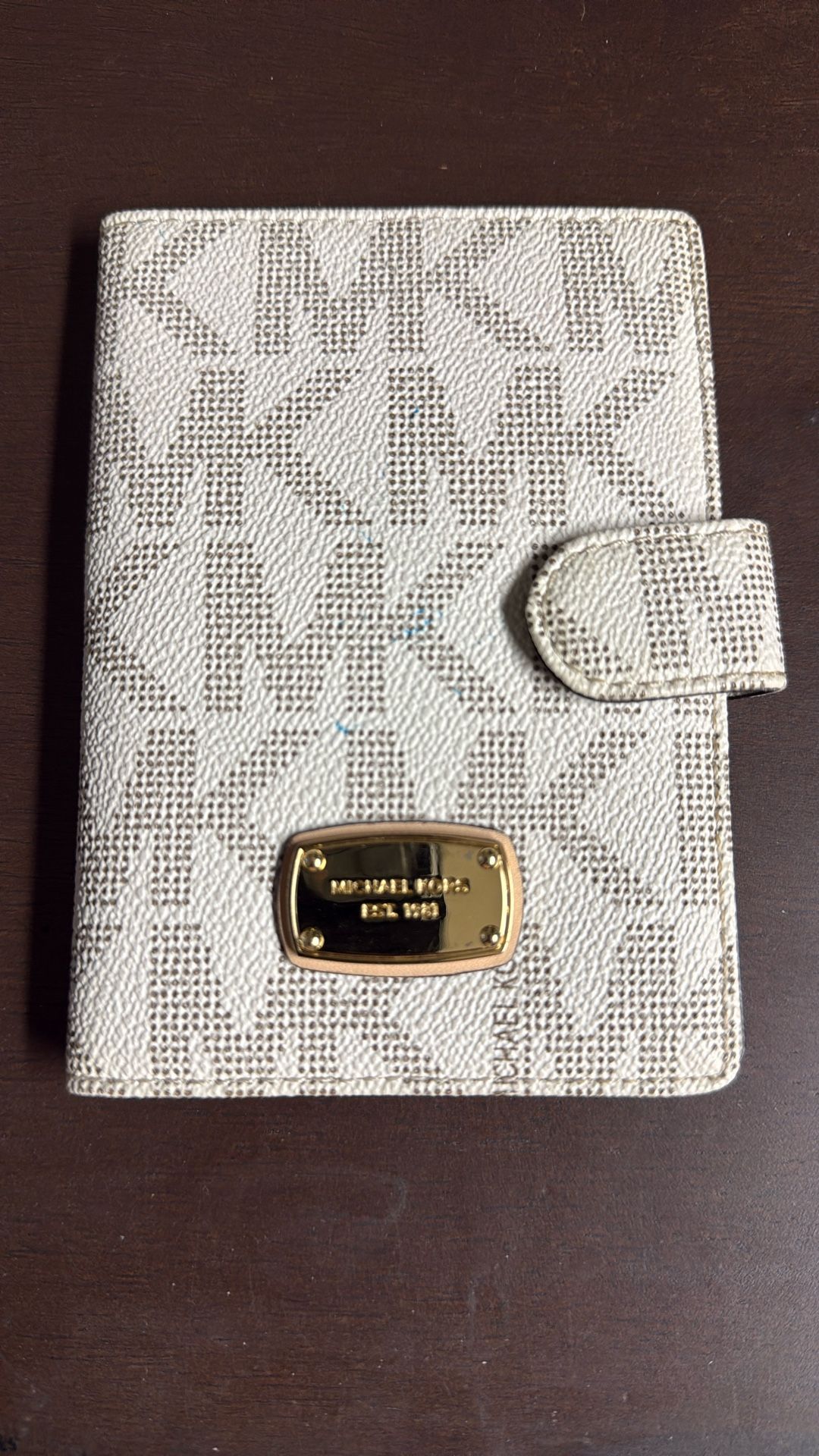 Michael Kors Leather Passport Wallet