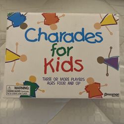 Charades For Kids