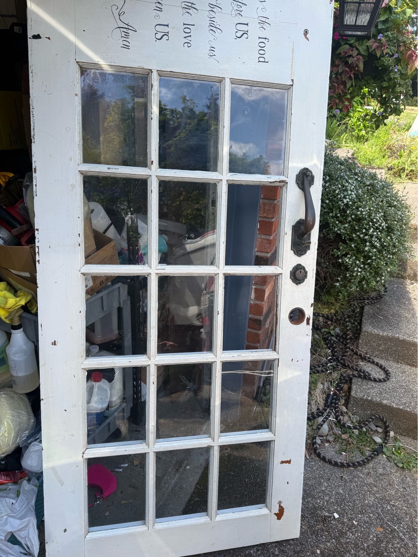 Vintage farm style door