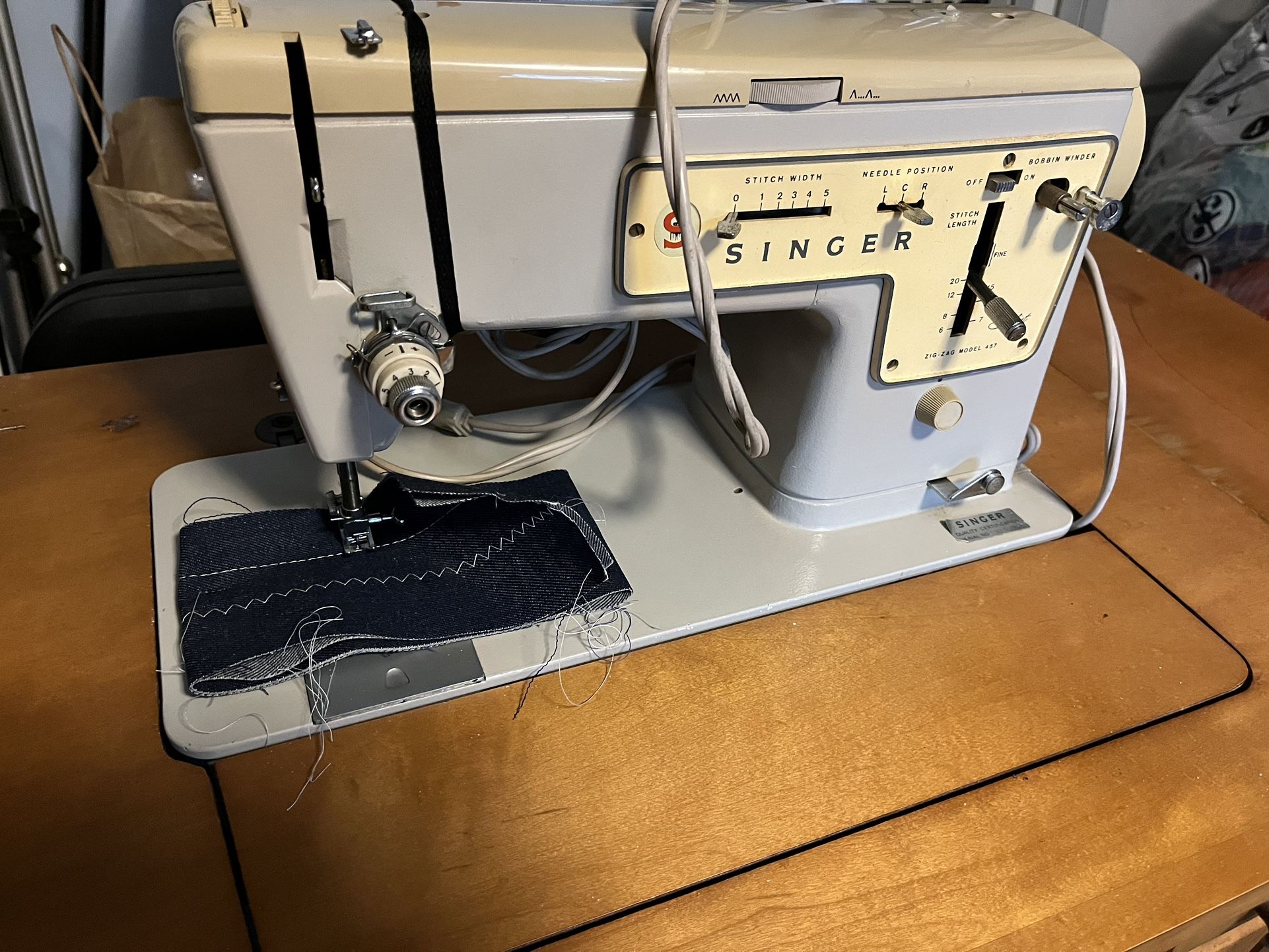 Singer Sewing Table