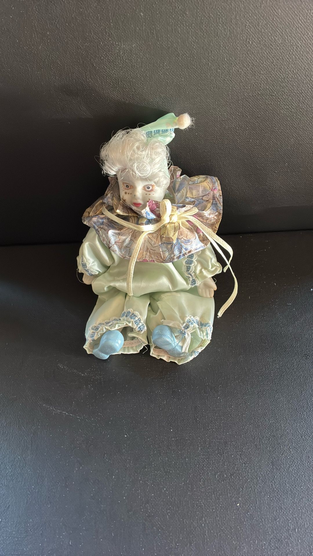Beautiful Court Jester Mini Doll