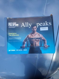 Ally Peaks Pull-up Bar!