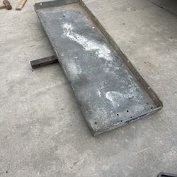 steel carrier for trailer hitch