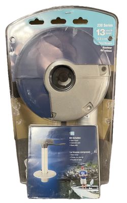 Attwood Boat Swivl-Eze Seat Pedestal 23813-7 | 13 x 2 3/8 Inch Post. NEW