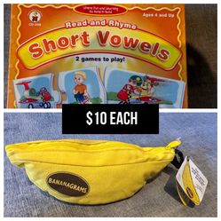 Games/Puzzles For PreK/K/1