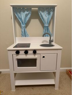 Kitchen for children, white