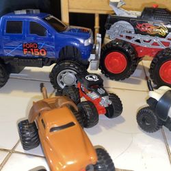 14 monster trucks