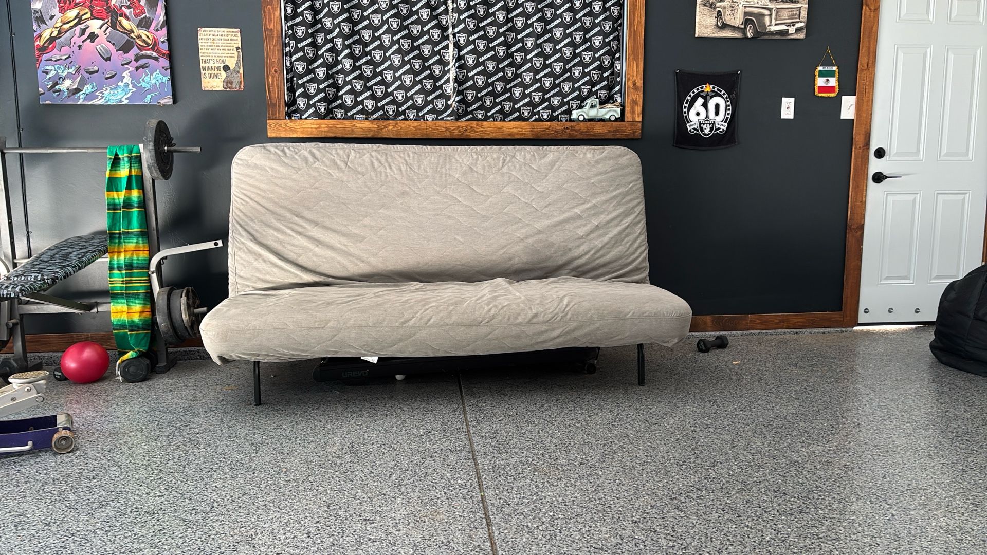 Grey Futon