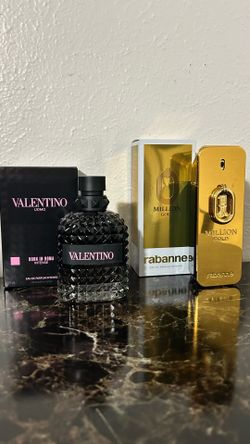 Valentino Uomo Born In Roma Intense And Rabanne Million Gold