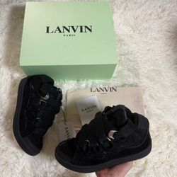 Black Lanvin Sneaker