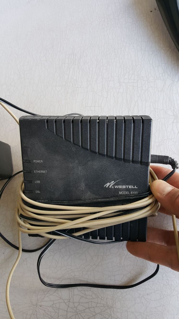 Westell 6100 DSL modem