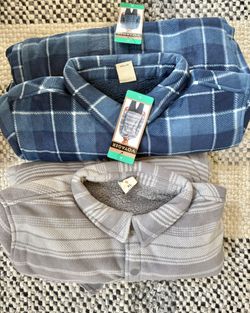 New Men’s XL Sweater Jackets $10 Each 