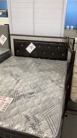 Full Size Black Bed Frame