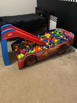 Toddler Bed&Slide Combo
