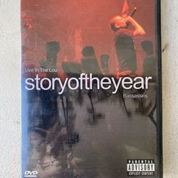 DVD Paired With Concert CD - Story of the Year: Live in the Lou - Bassassins - Pre-owned  Never Opened - Perfect Condition 