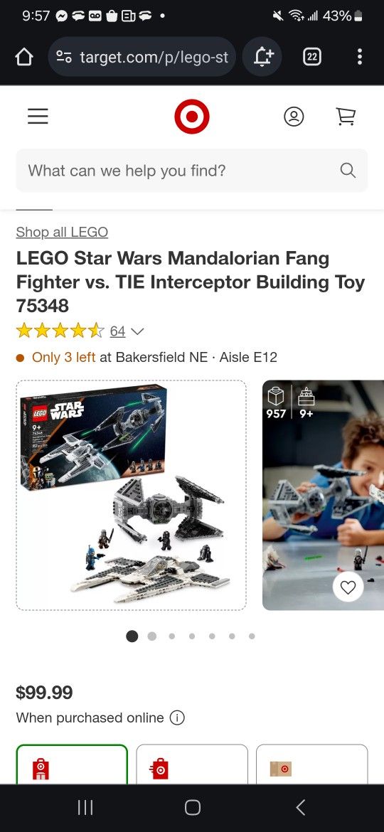 Brand New Star Wars Legos 