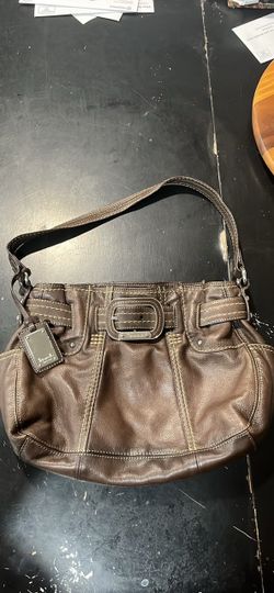 Tignaello all brown shoulder bag