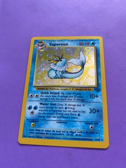 1995 holo vaporeon