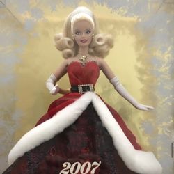 Holiday Barbie 2007