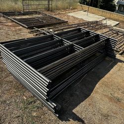 Horse Panels With 2 Gate And Door