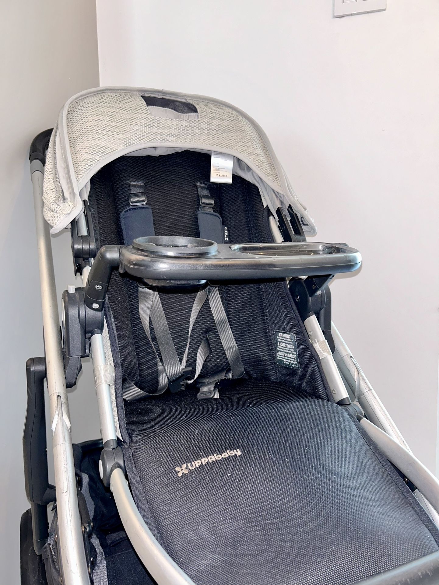 UPPAbaby Cruz V2 stroller + snack tray
