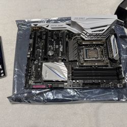 ASUS Z170-DELUXE Motherboard + Intel CPU + I/O Shield