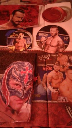 WWE Wrestling Birthday Decorations, $5