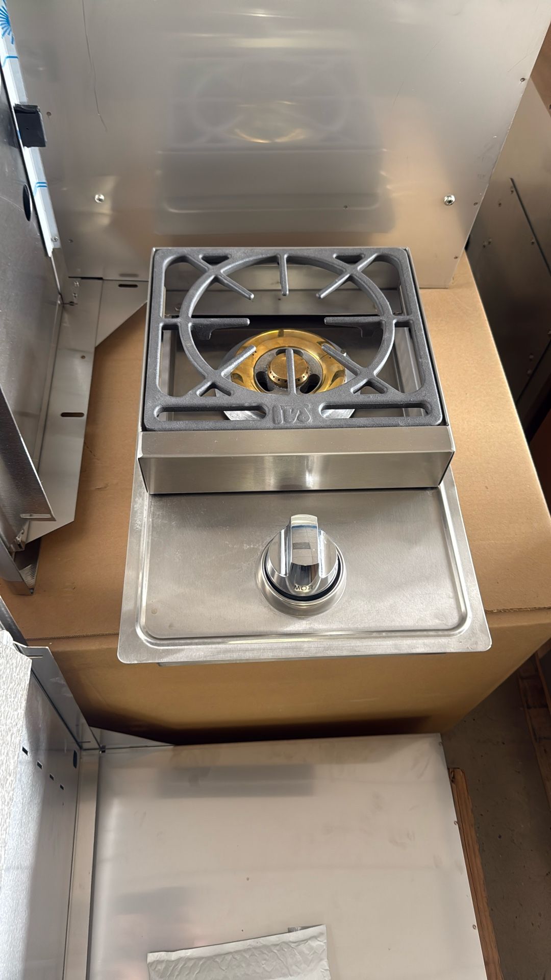 Lion Stainless Steel Drop In Natural Gas Single Side Burner