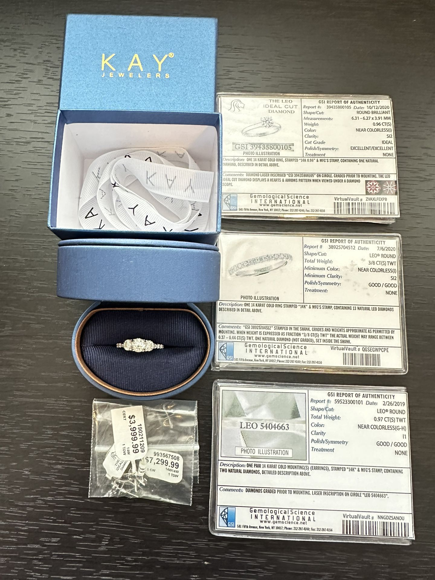 Leo Diamond Ring Set β 14K White Gold β Must See