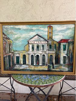 Sister Jane Catherine Lauer OSU Oil Painting