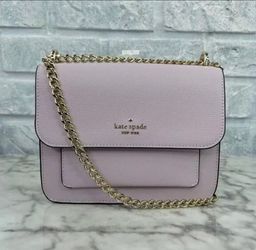 NEW Kate Spade Remi Flap Chain Crossbody Bag-Lilac Moon