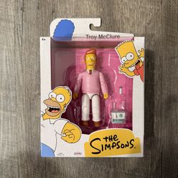 In Hand, Brand New, Never Opened Jakks Pacific - The Simpsons - Troy McClure - 5” Action Figure