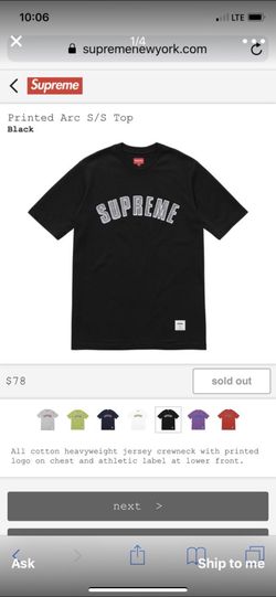Supreme tee
