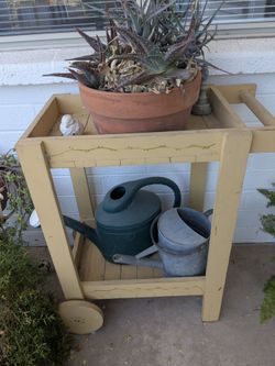 Tea cart Plant Display