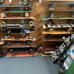 Skateboards New & Used $49 - $149