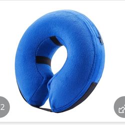 Inflatable dog Cone Collar