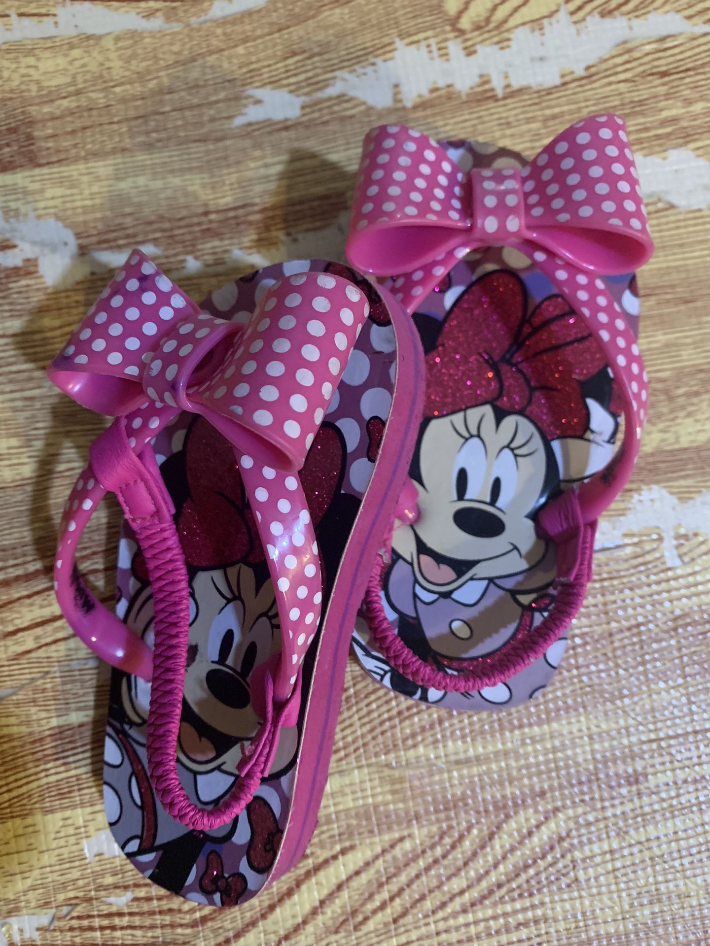 Baby Girls Now Flip Flop- Minnie Mouse