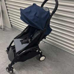 babyzen yoyo+ stroller with air france fabric READ DESCRIPTION