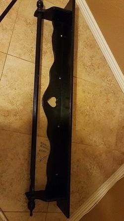 Window curtain shelf