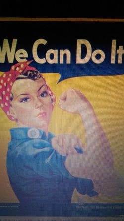 WE CAN DO IT poster
