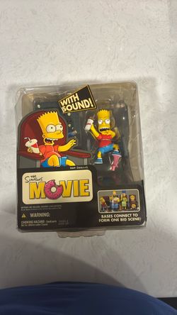 McFarlane Toys The Simpsons Movie Mayhem Bart Simpson Sound Action Figure Toy