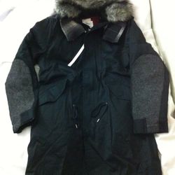 Brand New Korean Stylish Slim Fit Parka Jacket Men US Size Small 170/92A Streetwear 5cm Korean Pop Fashion